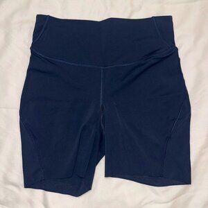 Lululemon Dark Blue Bike Shorts